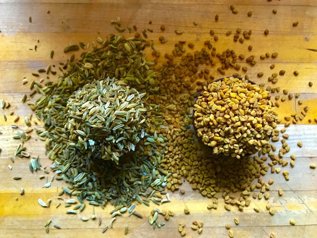 lactation tea fennel fenugreek seeds