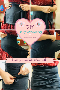 DIY-postpartum-belly-wrapping