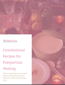 postpartum cookbook